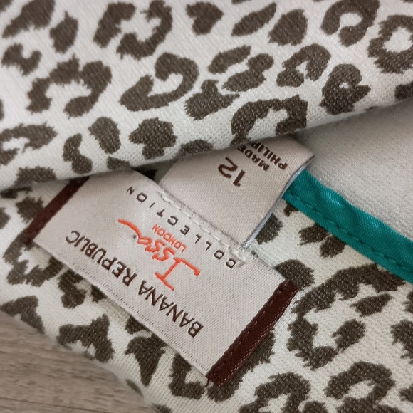 Banana Republic issa collection animal prints fit and flare size 12 - Picture 7 of 13
